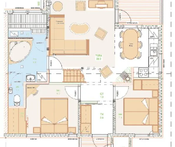 Otsopirtti: Maria And Otso Appartement Kolinkylä